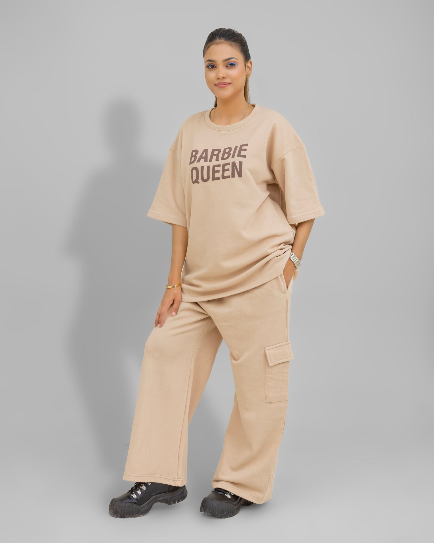 Latte Brown Co-ord Set