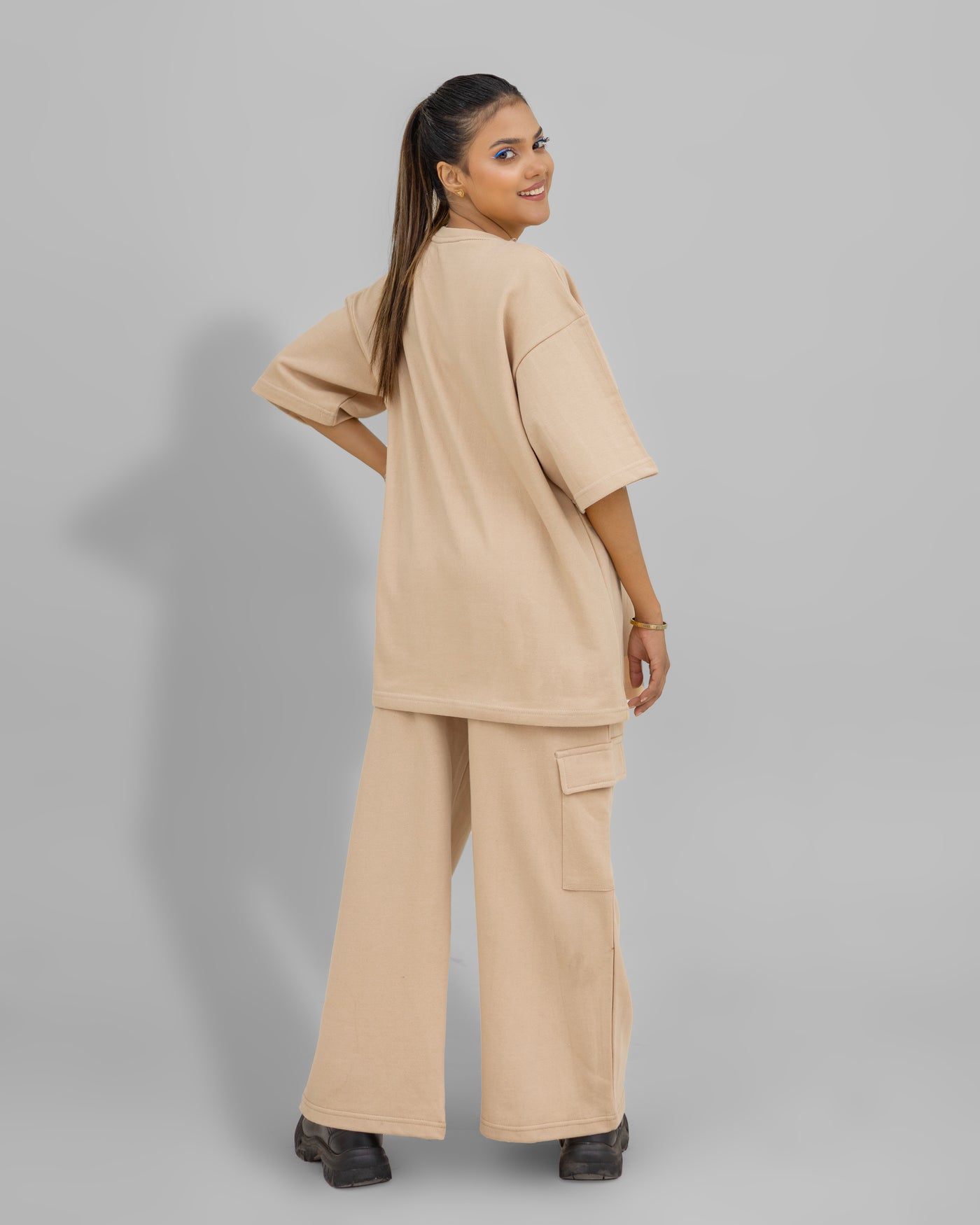 Latte Brown Co-ord Set