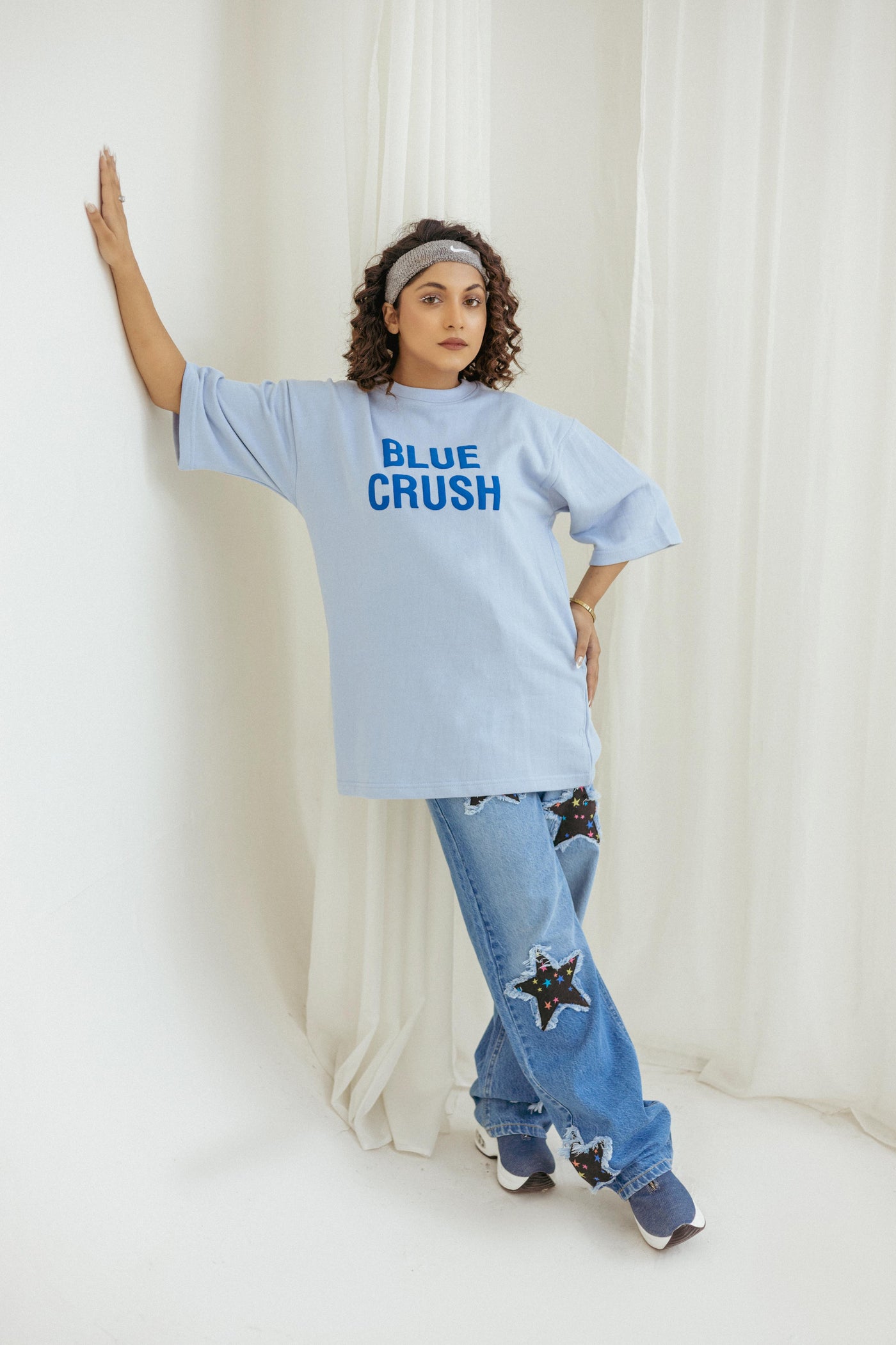 Blue Crush Oversized Tee